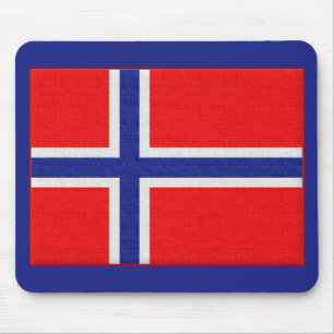 Norsk flagga musmatta