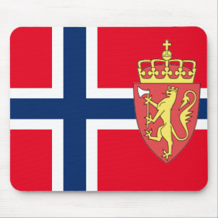 Norsk flagga musmatta