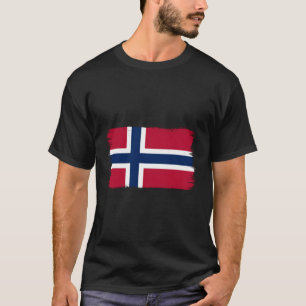 Norsk Flagga Norge T Shirt