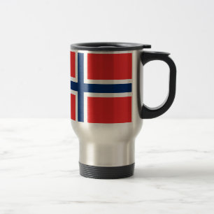 Norsk flagga resemugg
