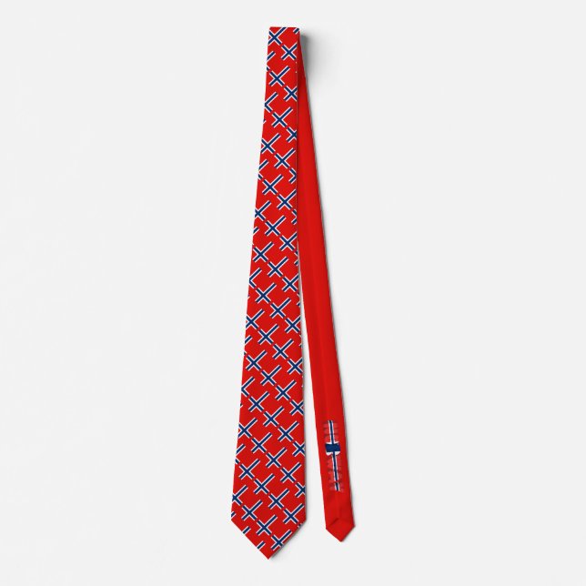 Norsk flagga slips (Framsida)