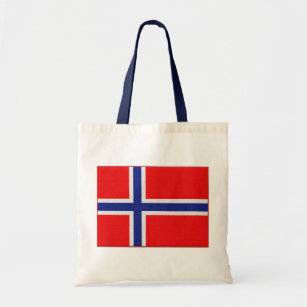 Norsk flagga tygkasse
