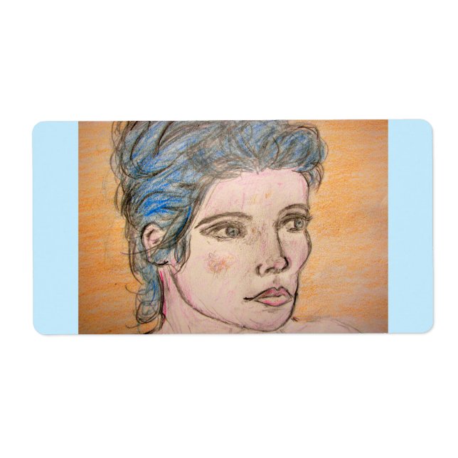 Norsk flicka fraktsedel (Framsidan)