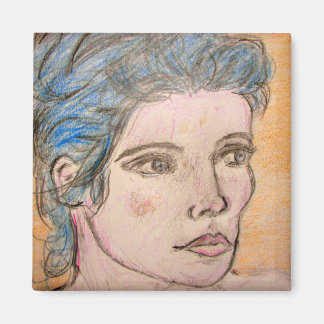 Norsk flicka magnet