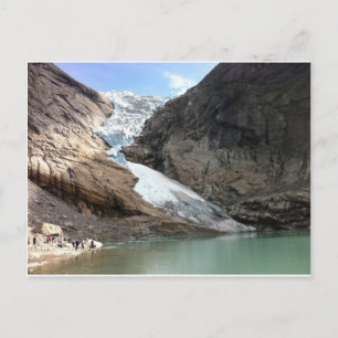 Norsk glaciär vykort