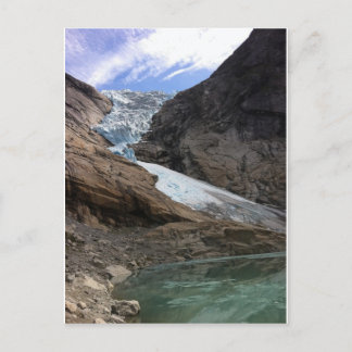 Norsk glaciär vykort