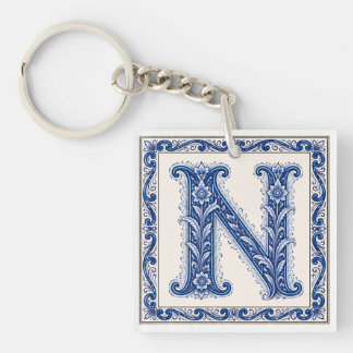 Norsk kulturarv N Monogram - Blå