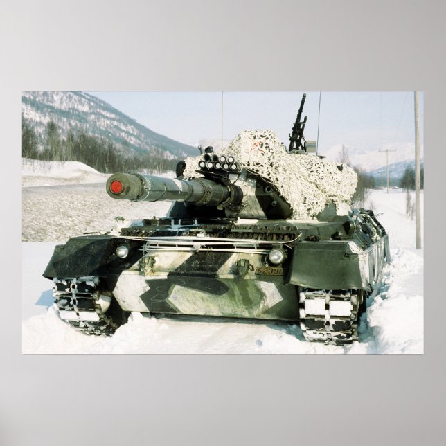 Norsk leopard 1 poster (Framsidan)