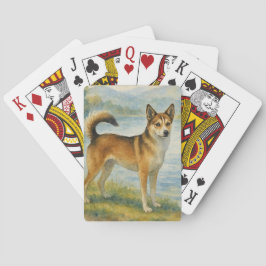 Norsk Lundehund Casinokort