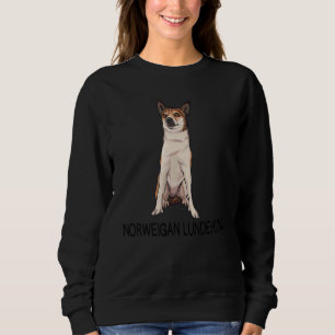 Norsk Lundehund Galen Hund T Shirt
