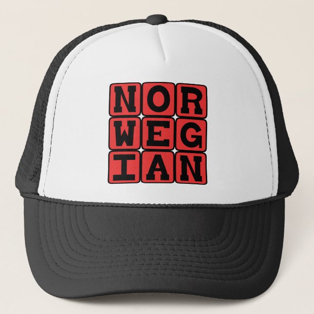 Norsk, Nationalitet Keps (Framsida)