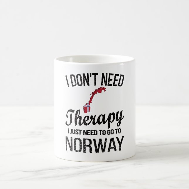 Norsk Norge för arv Kaffemugg (Center)