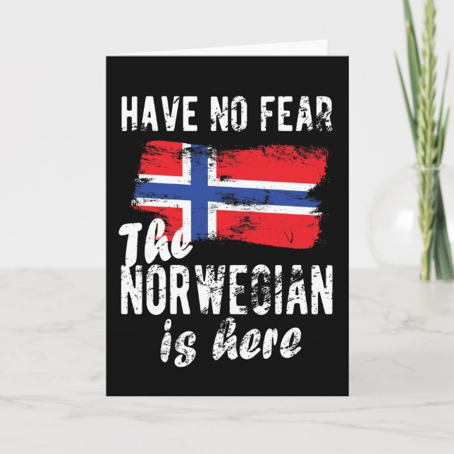Norsk Norge för arv Kort (Framsida)