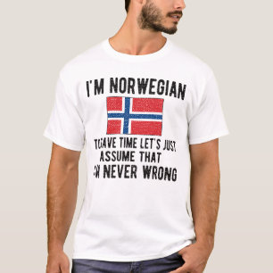 Norsk Norge för arv T Shirt