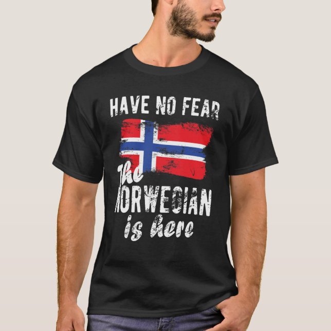 Norsk Norge för arv T Shirt (Framsida)