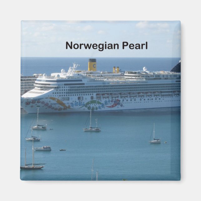 Norsk pärla magnet (Framsidan)