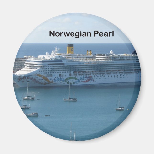 Norsk pärla magnet (Framsidan)