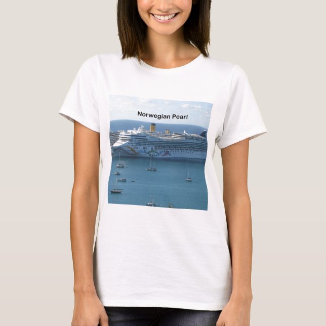 Norsk pärla tee shirt (Framsida)