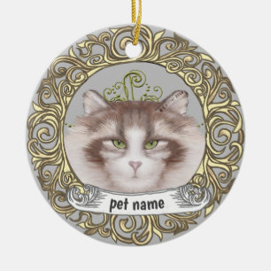 Norsk Skogkatt Kärleksminne ornament