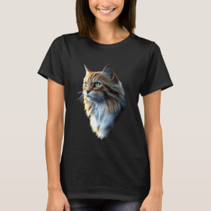 Norsk Skogkatt Katt Älskare T Shirt