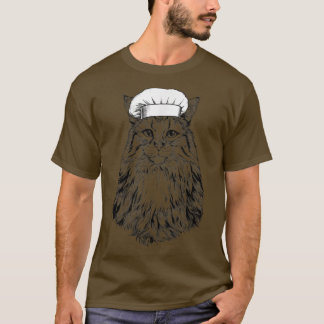 Norsk skogskassa Cook Chef Funny Cooking T Shirt