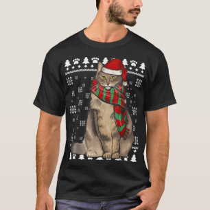Norsk skogskassa Santa Hat Julafton Ugly jul T Shirt