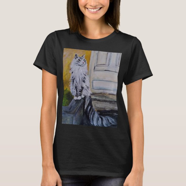 Norsk skogskassa t shirt (Framsida)