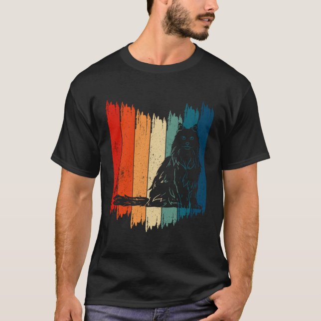 Norsk Skogskatt T Shirt (Framsida)