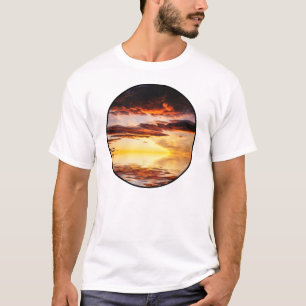 Norsk solnedgång t shirt