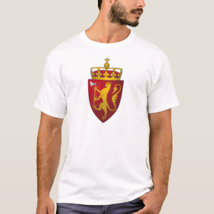 Norsk vapensköldskandinavheraldik tee