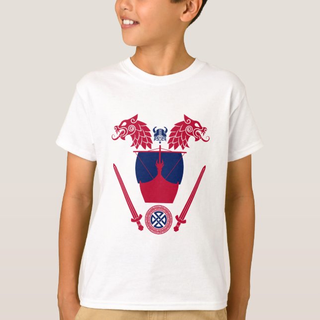 Norsk viking t shirt (Framsida)