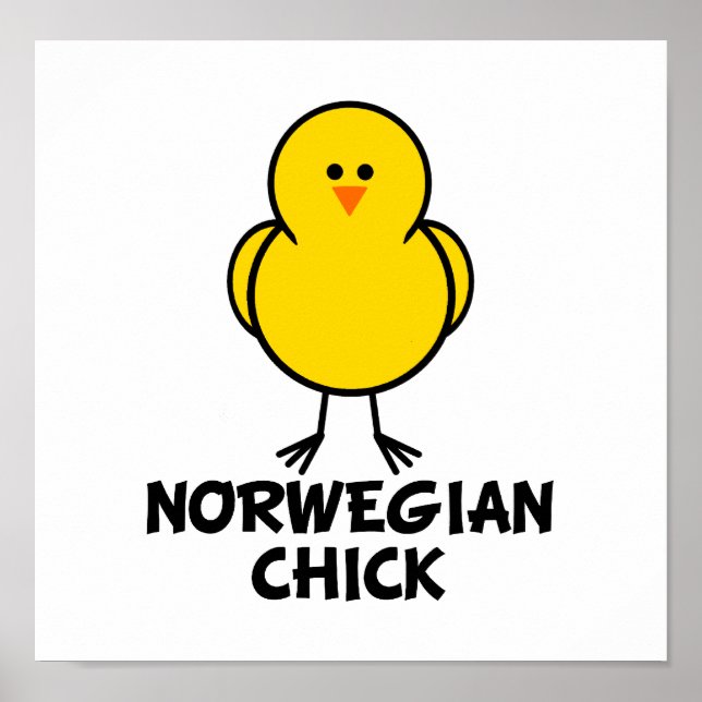 Norska Chicken Poster (Framsidan)