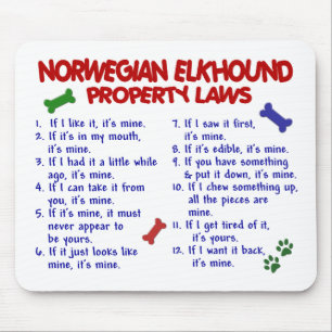 NORSKA ELKHOUND-egendomlagar 2 Musmatta
