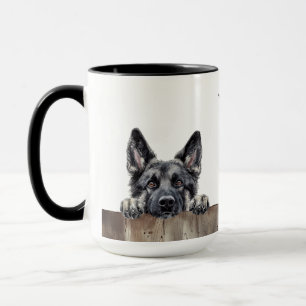 Norska Elkhound Hund Mugg