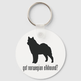 Norska Elkhound Nyckelring