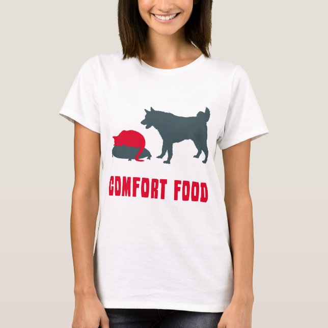 Norska Elkhound T-shirt (Framsida)