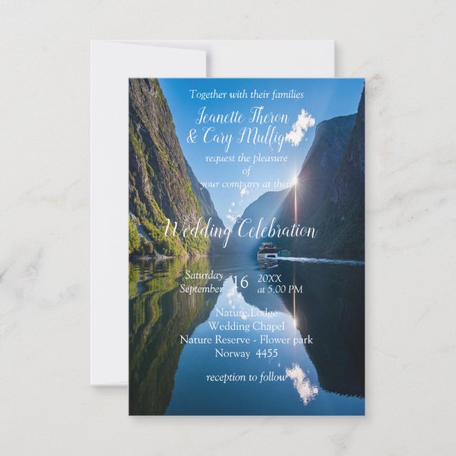 Norska Firande OSA Kort (Framsida)