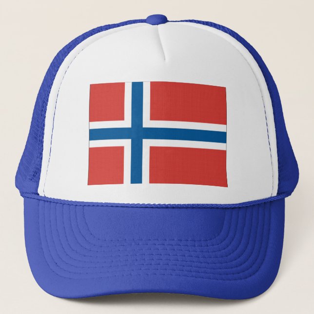 Norska Flagga Keps (Framsida)