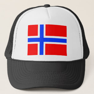 Norska Flagga Keps
