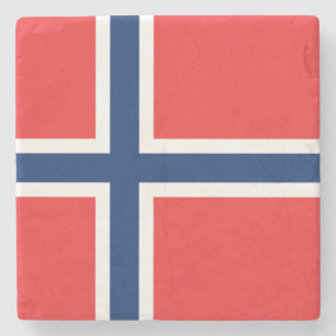 Norska Flagga (Norge) Stenunderlägg