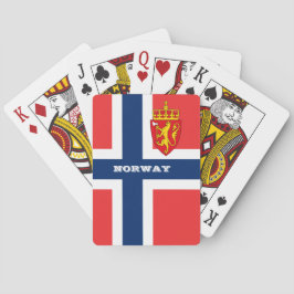 Norska Flagga, Norgens spelkort