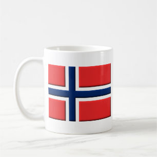 Norska flaggan Norsk mugg