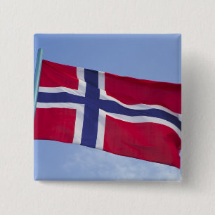 Norska flaggan RF) Knapp