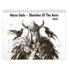 Norska gudar – skisser av Asagudarna Kalender