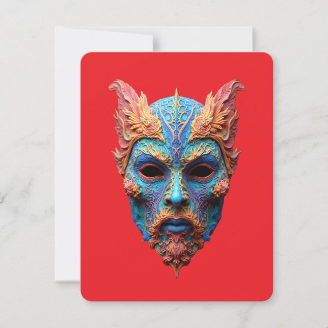 Norska guden Oden OSA Kort (Framsida)