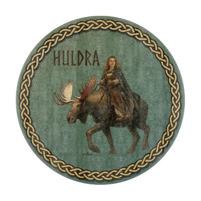 Norska Huldra Skogskvinna (Framsidan)