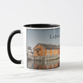 Norska hus Souvenir Mugg