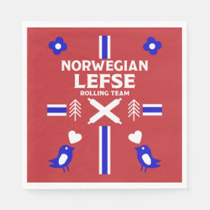 Norska lakvatten pappersservett