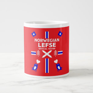 Norska Lefse Flatbröd Apron Jumbo Mugg