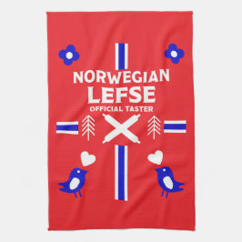 Norska Lefse Flatbröd Apron Kökshandduk